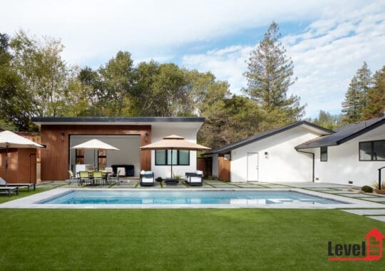 Full home remodel, ADU, landscaping and pool in Hillsborough, CA